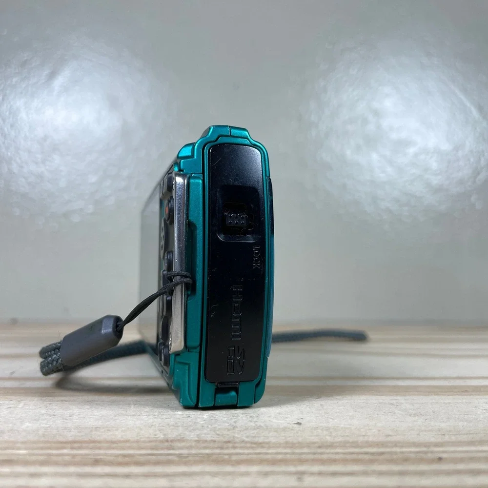Olympus Stylus Tough-3000 12.0MP Digital Camera Bundle Blue w/ Charger + Battery